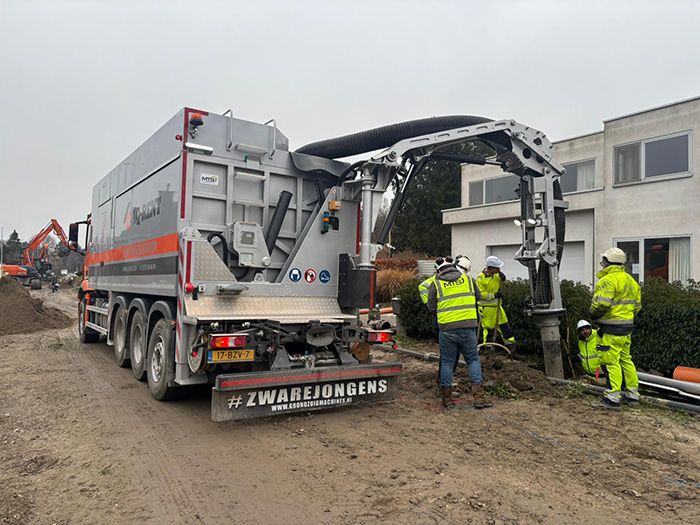 Grondzuiger in actie! 💪